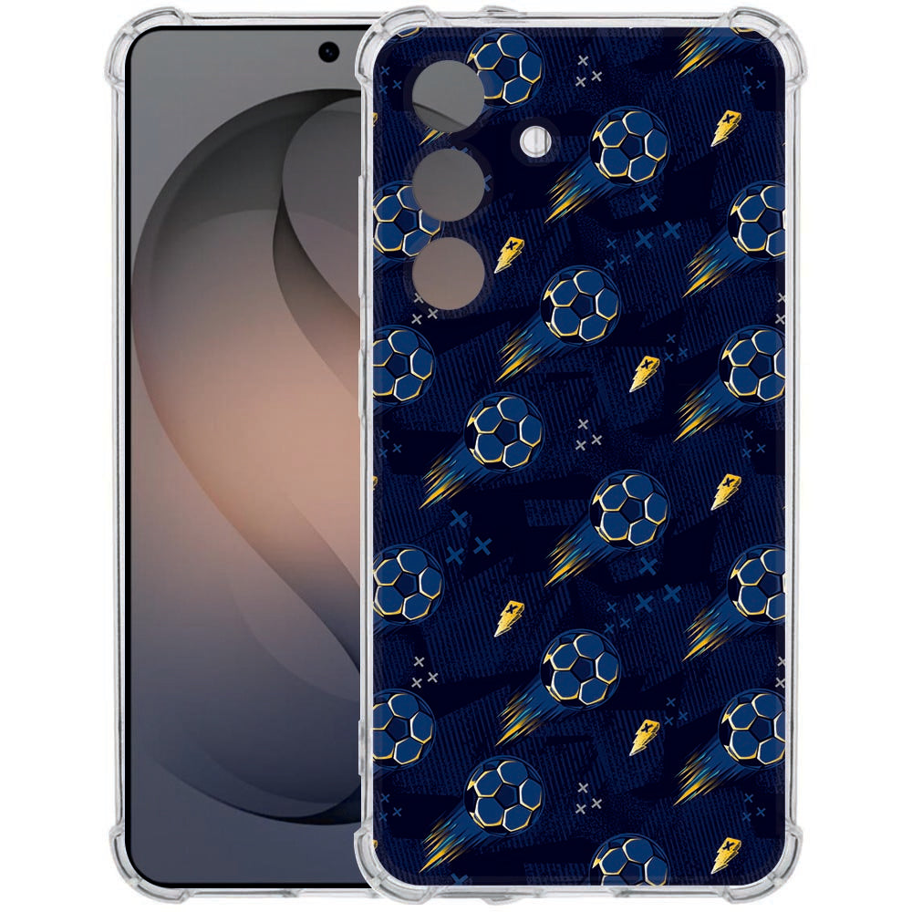 Samsung Galaxy S26 TPU Siliconen Hoesje Voetbal Schokbestendig