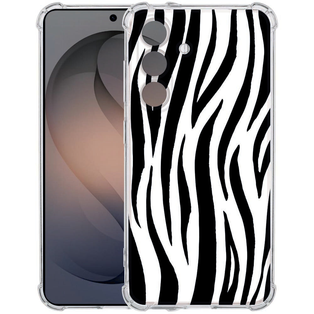 Flexibele Backcover Hoesje Samsung Galaxy S26 Zebra Valbestendig
