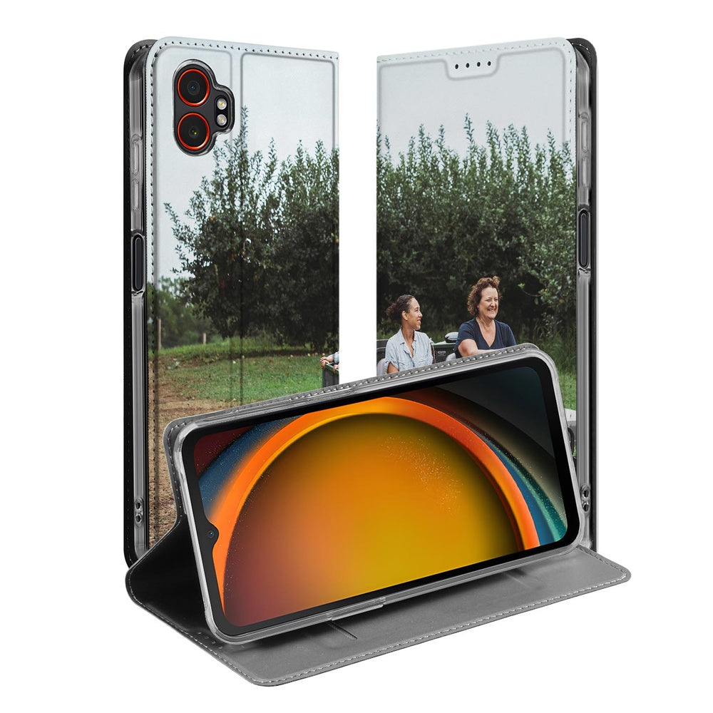 Samsung Galaxy Xcover 7 Pro Stand Case Maken met Foto robuust persoonlijk aanzicht