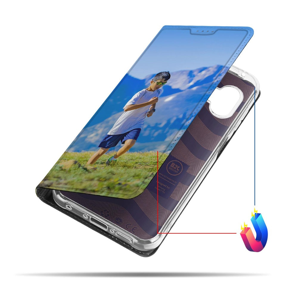 Samsung Galaxy Xcover 7 Pro Stand Case Maken met Foto robuust persoonlijk aanzicht