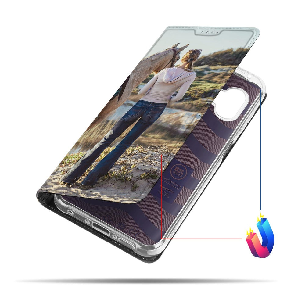 Samsung Galaxy Xcover 7 Pro Stand Case Maken met Foto Robuust Persoonlijk aanzicht