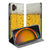 Samsung Galaxy Xcover 7 Pro Wallet Case Bier flip style design aanzicht