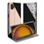 Samsung Galaxy Xcover 7 Pro Book Case Black Pink Shapes boek case zwart roze patronen