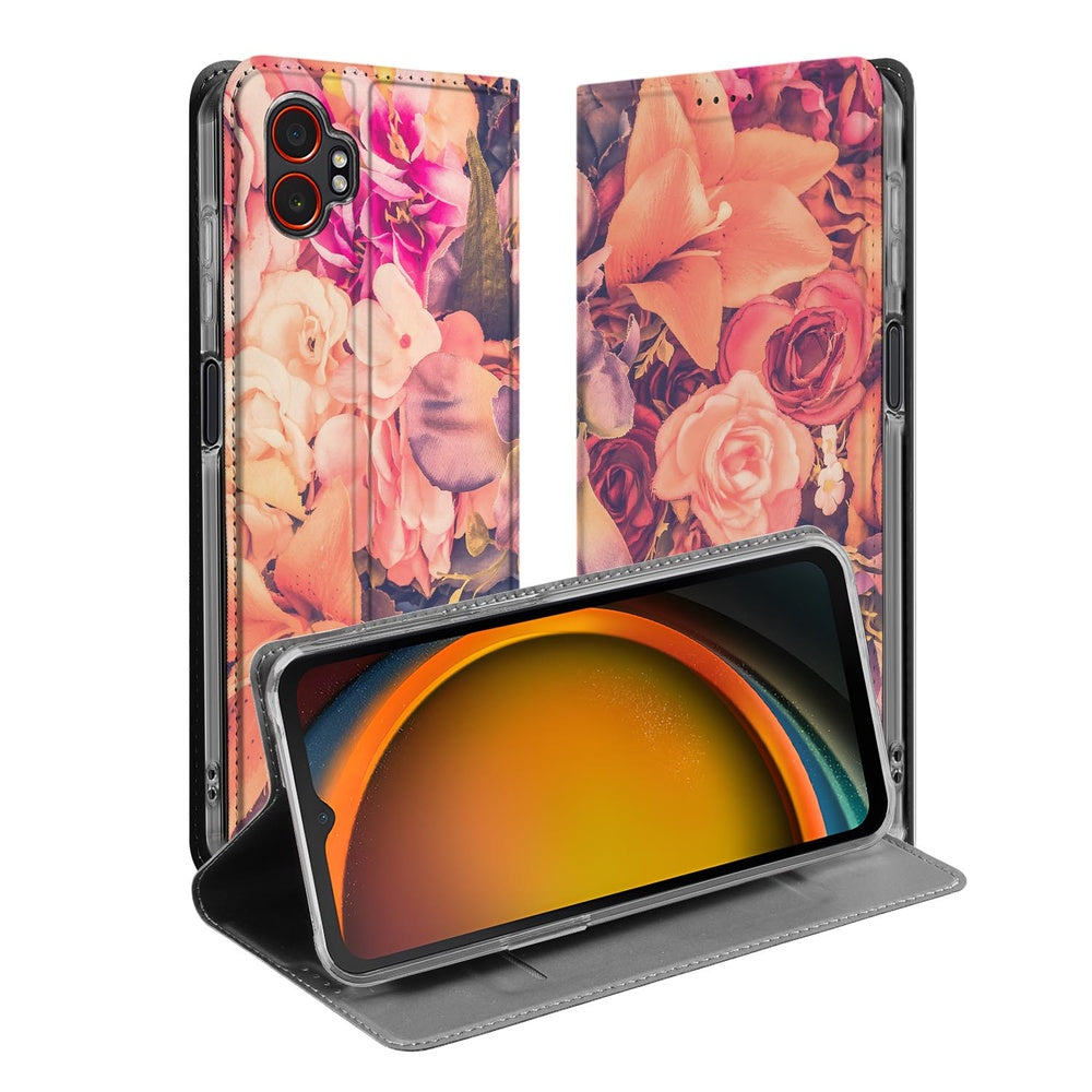 Samsung Galaxy Xcover 7 Pro Telefoonhoesje Bosje Bloemen telefoonhoesje design Bosje Bloemen vooraanzicht