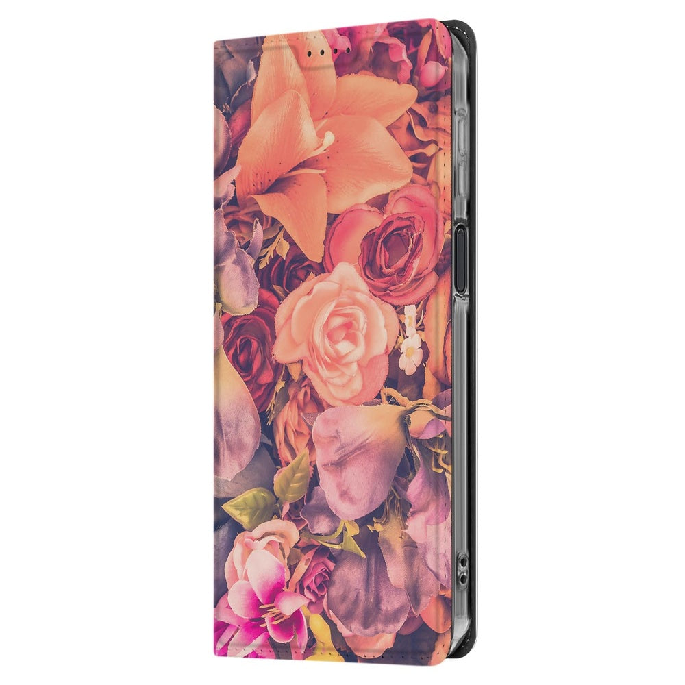 Samsung Galaxy Xcover 7 Pro Telefoonhoesje Bosje Bloemen bloemen design aanzicht