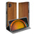 Samsung Galaxy Xcover 7 Pro Wallet Case Donker Hout wallet case donker hout aanzicht