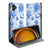 Samsung Galaxy Xcover 7 Pro Book Case Flowers Blue hoesje bloemenmotief aanzicht
