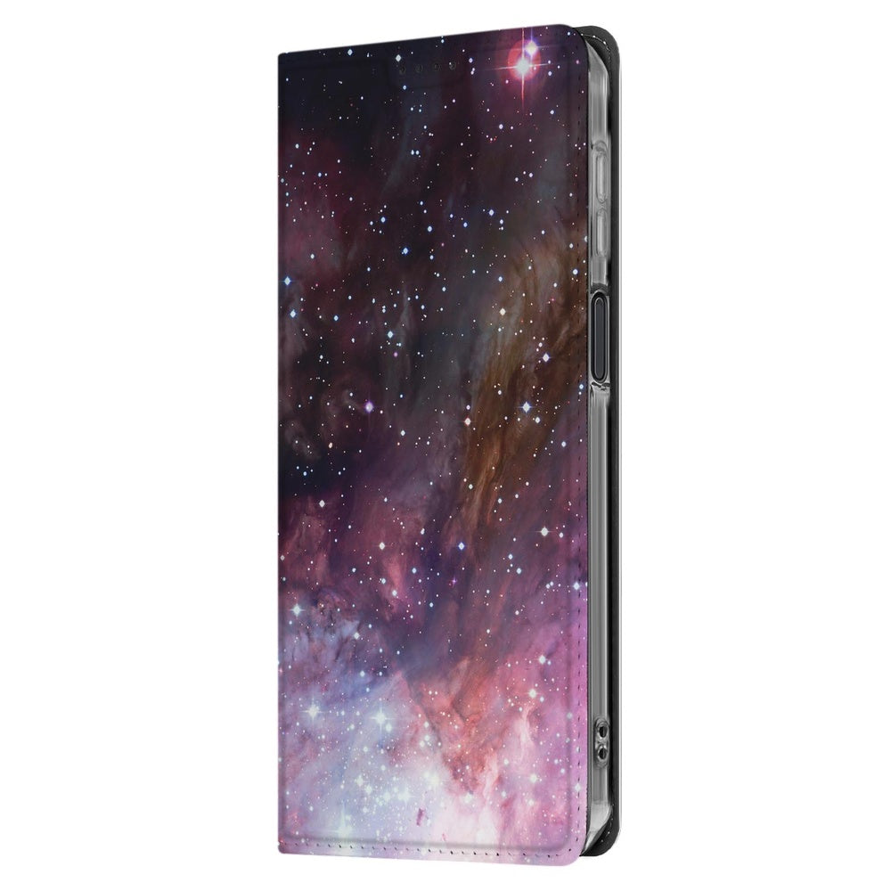 Samsung Galaxy Xcover 7 Pro Bookcase Galaxy stand case astrale esthetiek aanzicht