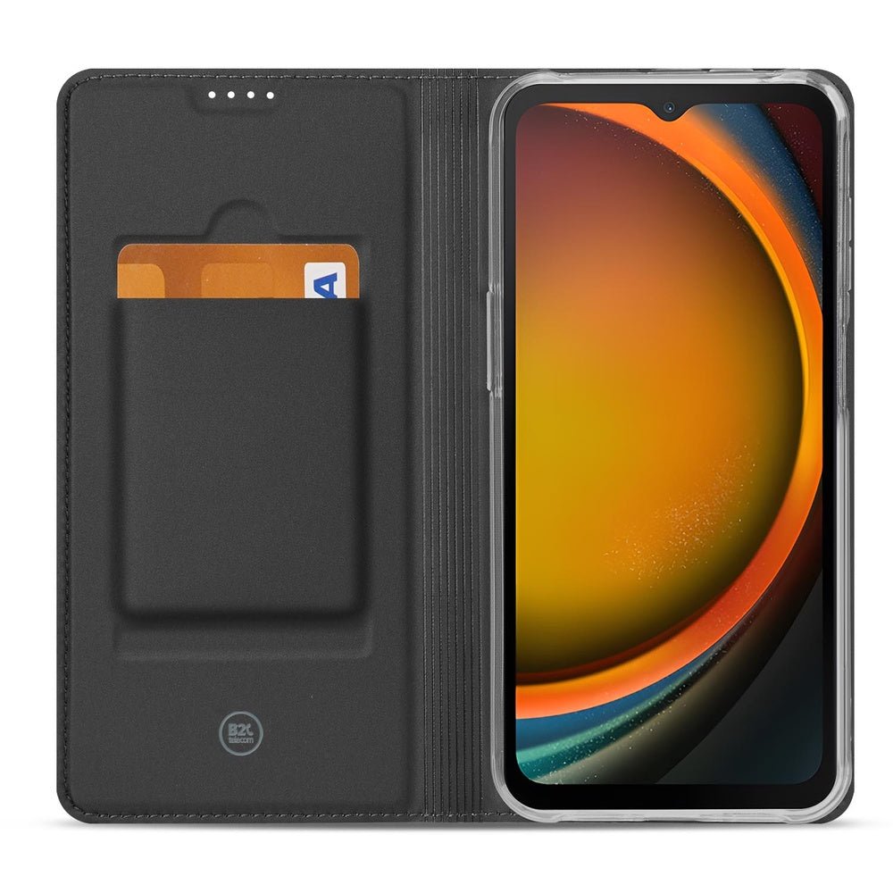 Samsung Galaxy Xcover 7 Pro Book Wallet Case Leeuw binnenkant met vak voor pasjes