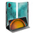 Samsung Galaxy Xcover 7 Pro Telefoonhoesje met magneet Painting Blue voorkant achterkant