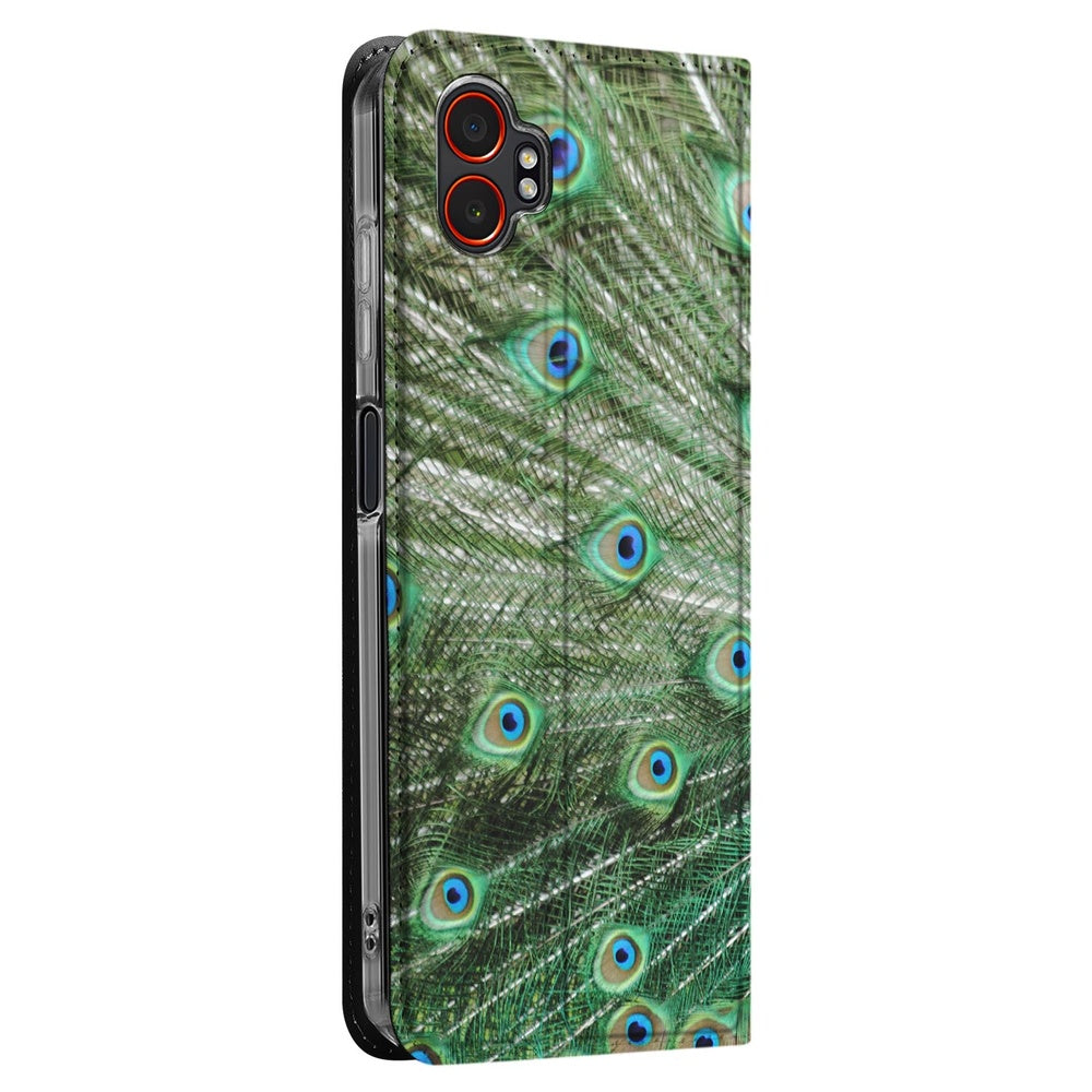 Book Case Samsung Galaxy Xcover 7 Pro Pauw pauwpatroon design zijkant