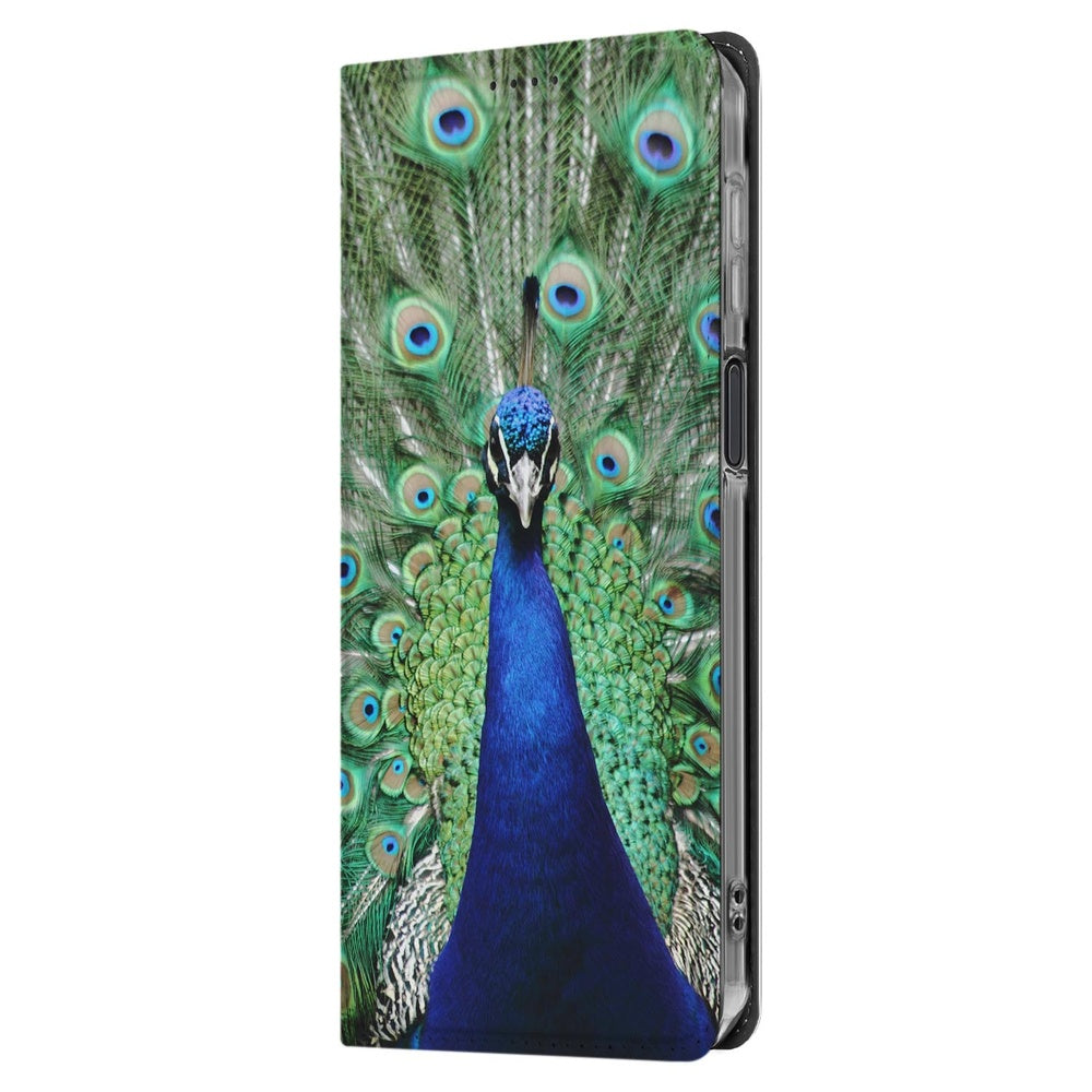 Samsung Galaxy Xcover 7 Pro Book Case Pauw design pauwpatroon zijaanzicht