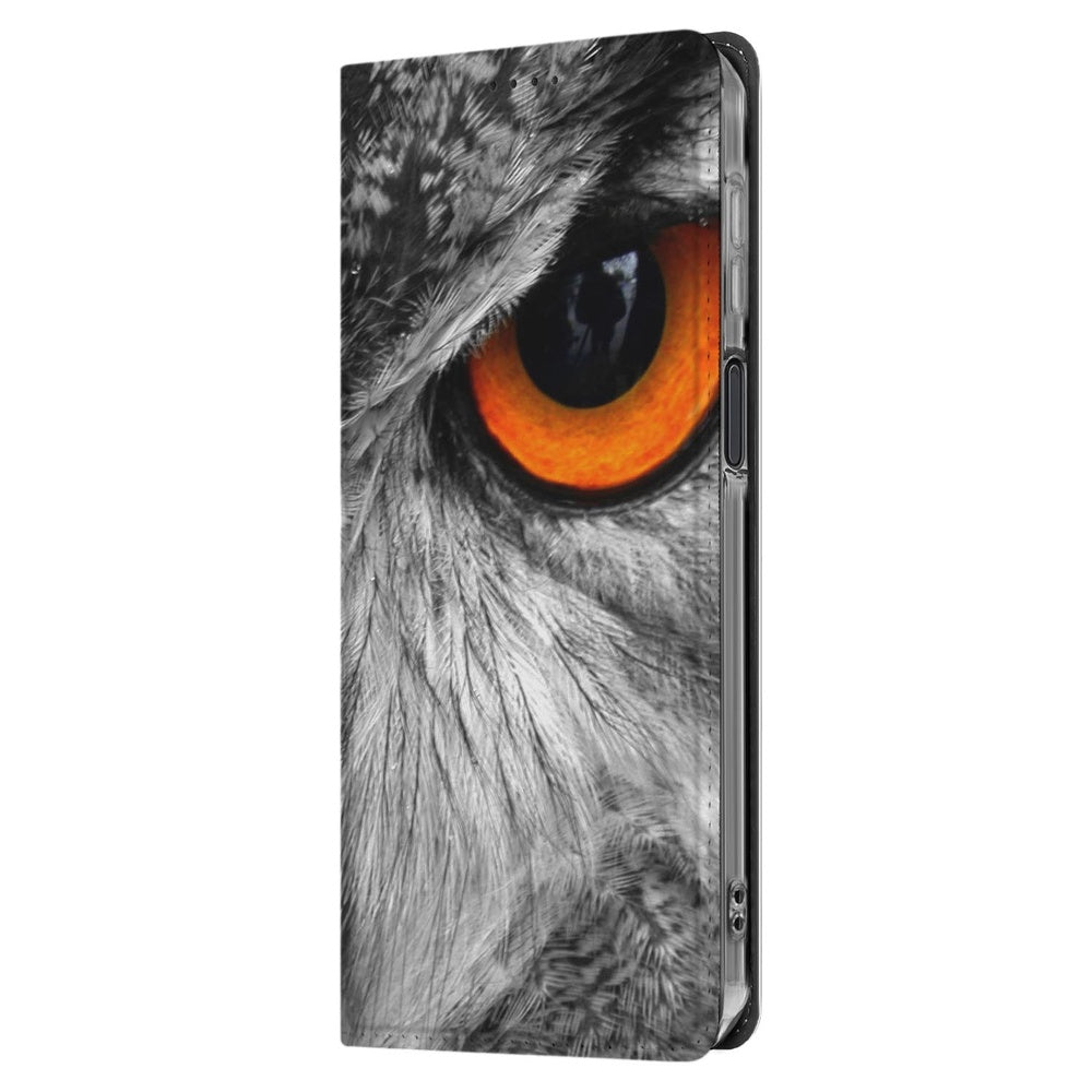 Book Case Samsung Galaxy Xcover 7 Pro Uil uilprint aanzicht