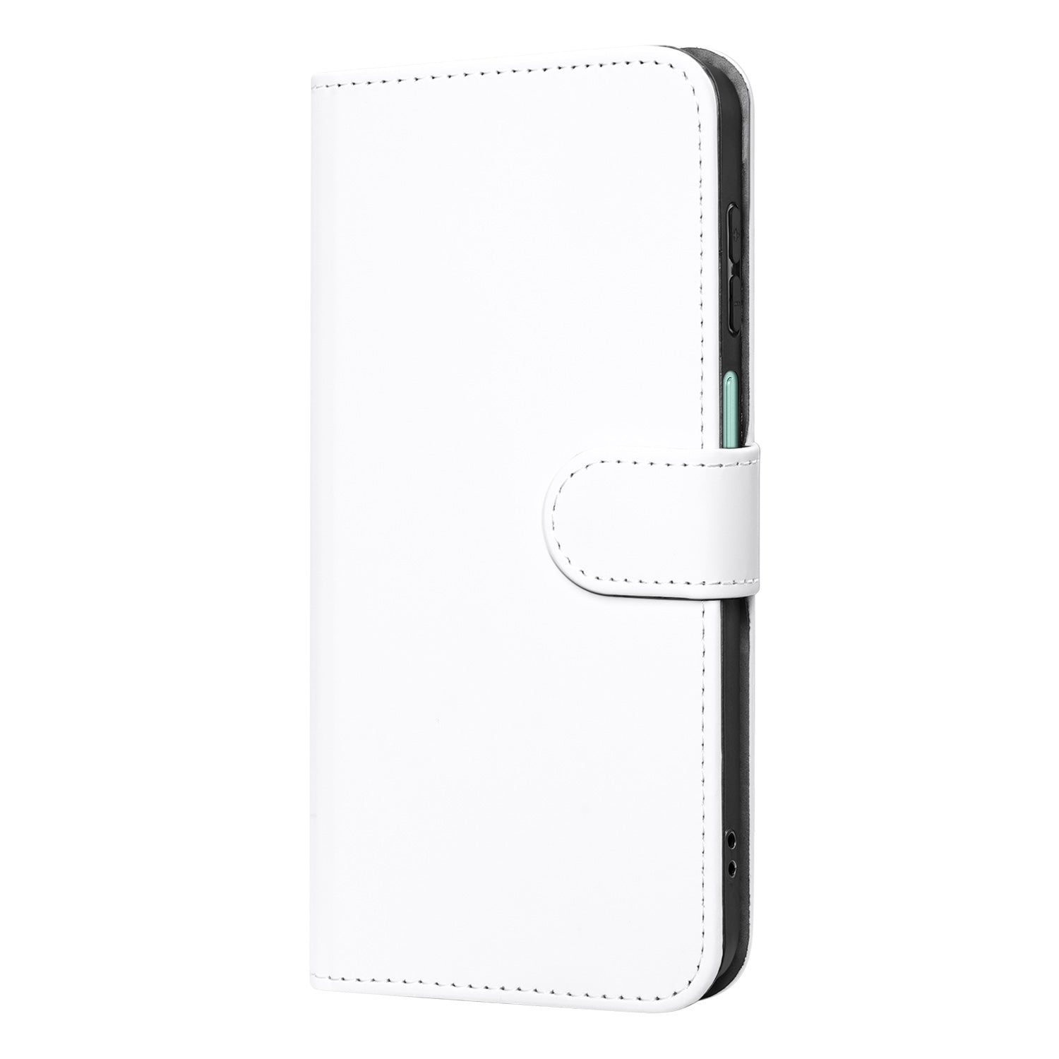 Samsung Galaxy A27 bookcase hoesje wit met pasjeshouder en magneetsluiting-voorzijde