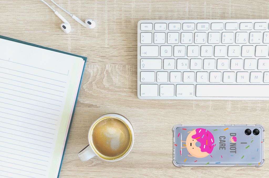 Samsung Galaxy A04e Beschermhoes Donut Roze B2C Telecom