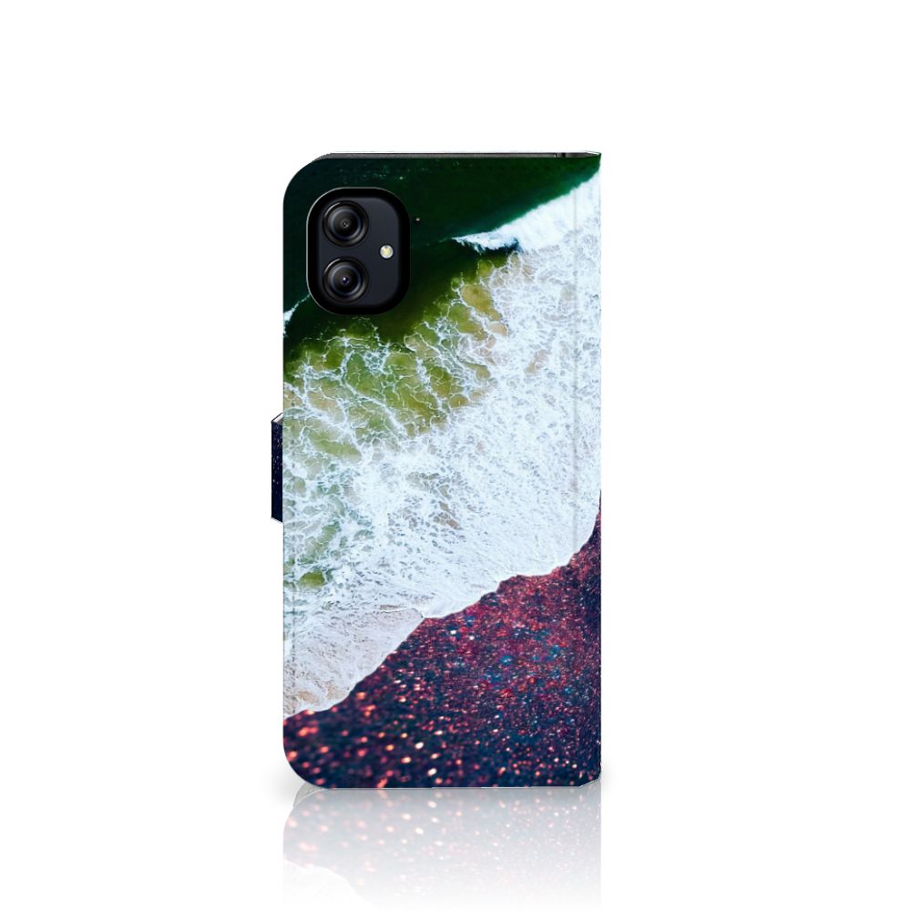Samsung Galaxy A04e Book Case Sea in Space boekhoesje abstract kunst