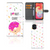 Samsung Galaxy A04e Book Cover Donut Roze met vrolijke donut en tekst 'I DONUT CARE' - Perfect cadeau voor gemak en bescherming 🍩