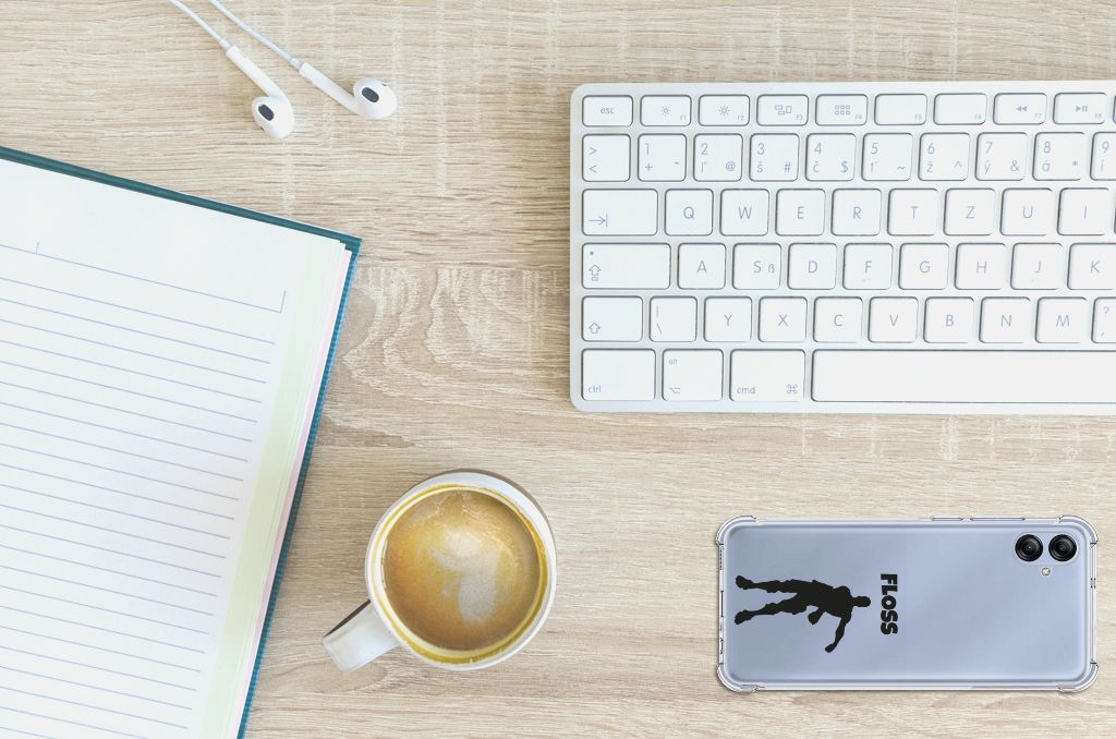 Samsung Galaxy A04e Stevig Bumper Hoesje Floss B2C Telecom