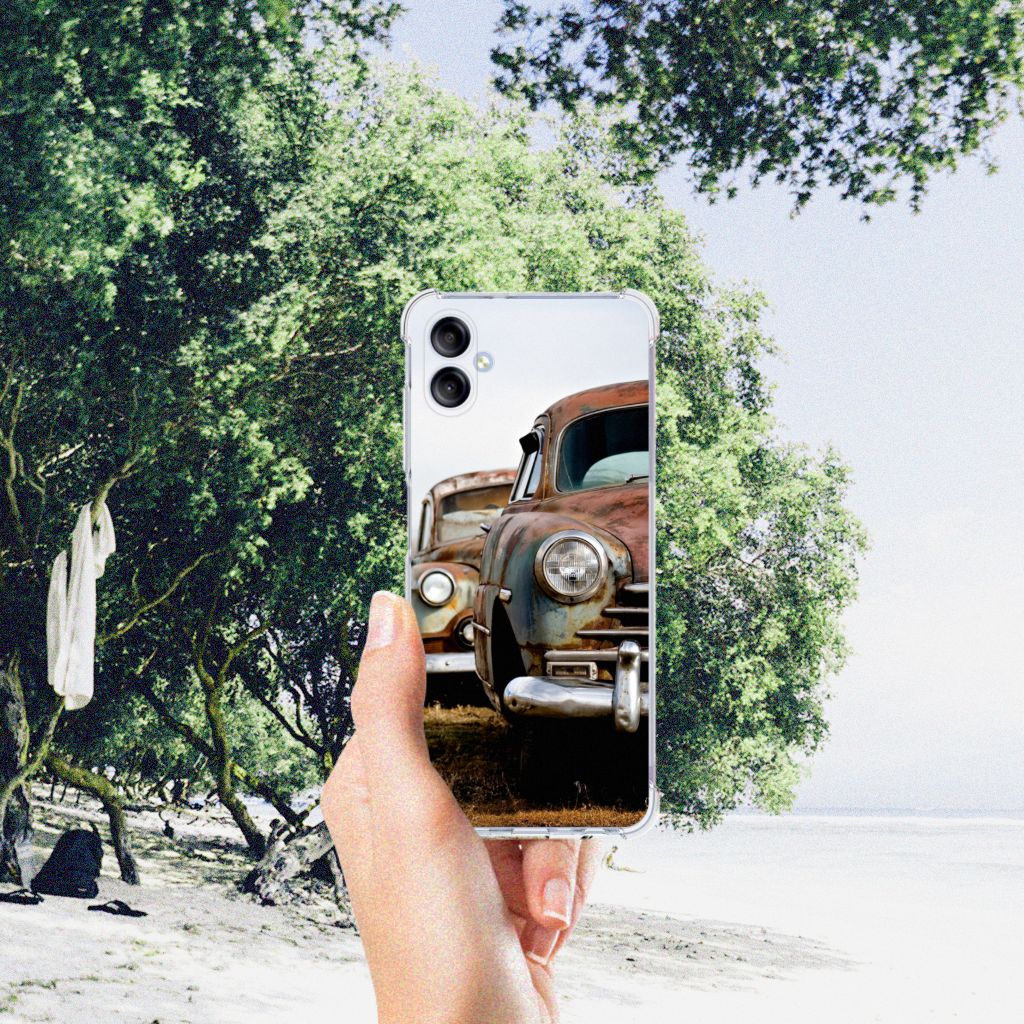 Samsung Galaxy A05 Anti-shock Hoesje met foto Vintage Auto B2C Telecom