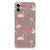 Samsung Galaxy A05 Case Anti-shock Flamingo flamingo design achterkant