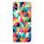 Samsung Galaxy A05 Doorzichtige Silicone Hoesje Geruit Geruit ontwerp achterkant
