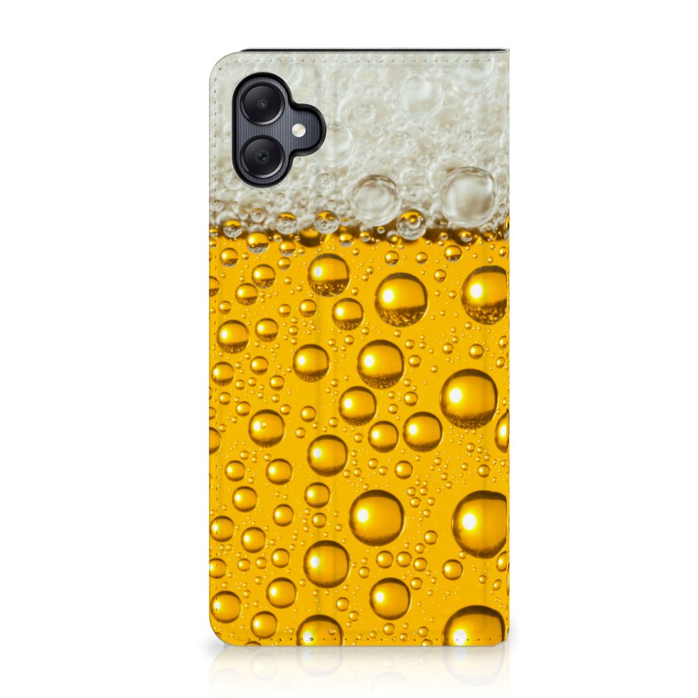 Samsung Galaxy A05 Flip Style Cover Bier bierprint voorkant