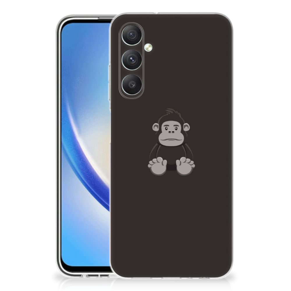 Samsung Galaxy A05S Telefoonhoesje met Naam Gorilla Gorilla design achterzijde