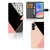 Samsung Galaxy A05s Book Case Zwart Roze Vormen