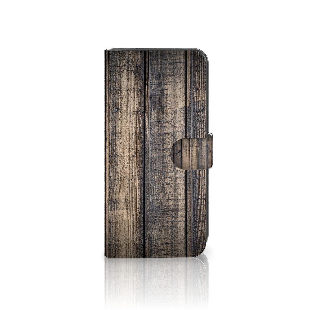 Samsung Galaxy A05s Book Style Case Steigerhout Bookstyle case Steigerhout aanzicht