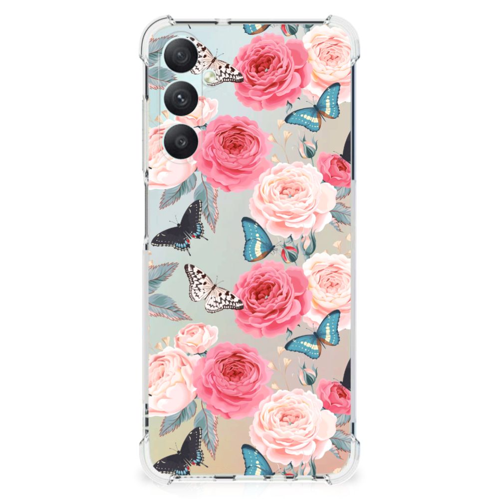 Samsung Galaxy A05s Case Butterfly Roses B2C Telecom