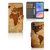 Samsung Galaxy A05s Flip Cover Wereldkaart flip cover wereldkaart aanzicht