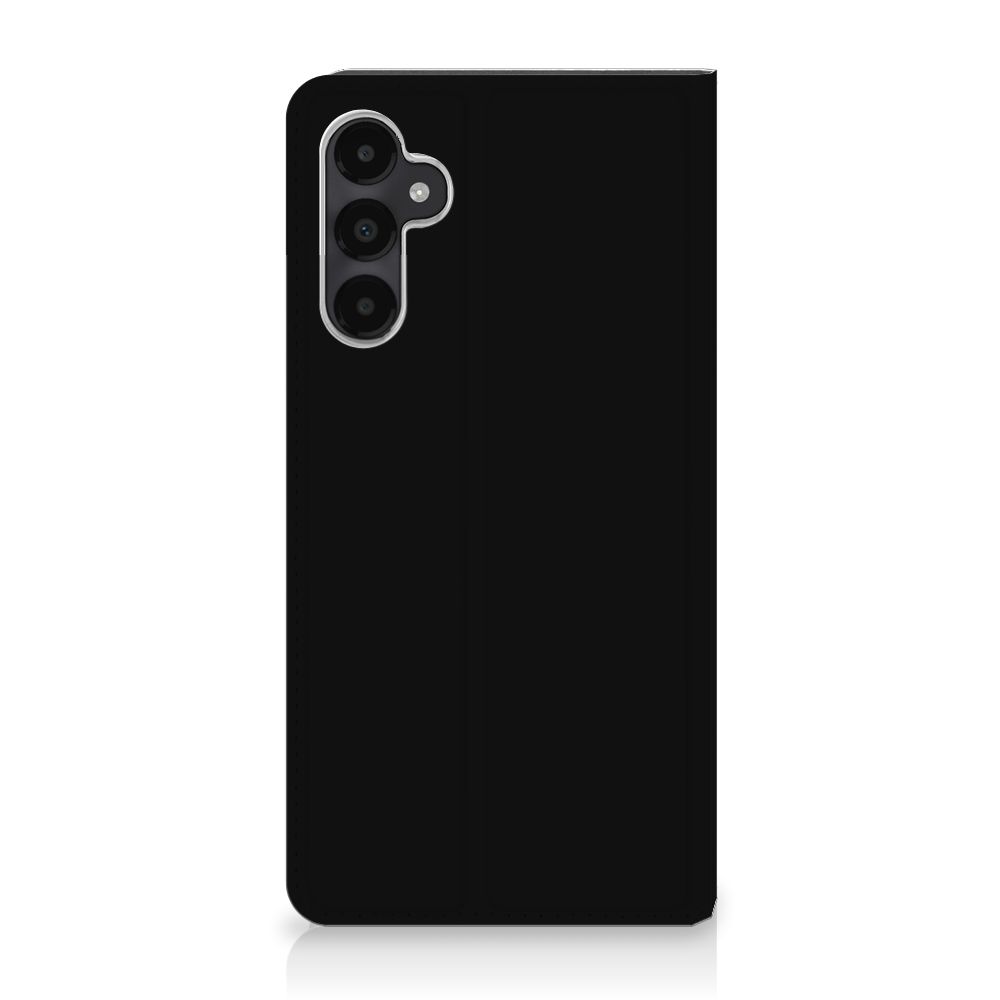 Samsung Galaxy A05s Magnet Case Boho Text achterkant zwart