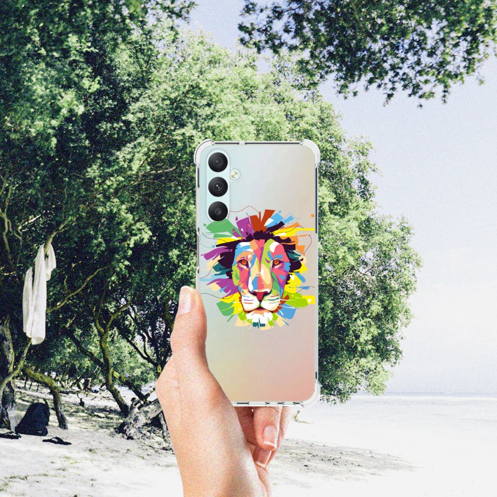 Samsung Galaxy A05s Stevig Bumper Hoesje Lion Color B2C Telecom