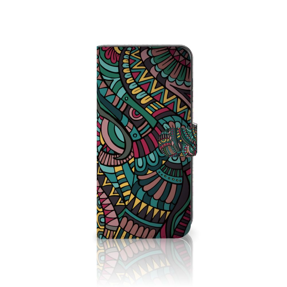 Samsung Galaxy A05s Telefoon Hoesje Aztec telefoonhoesje aztec design voorkant
