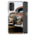 Samsung Galaxy A13 4G Silicone Back Case Vintage Auto vintage auto voorkant zijaanzicht