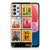 Samsung Galaxy A13 4G Siliconen Back Cover Postzegels designpostzegels aanzicht voorkant