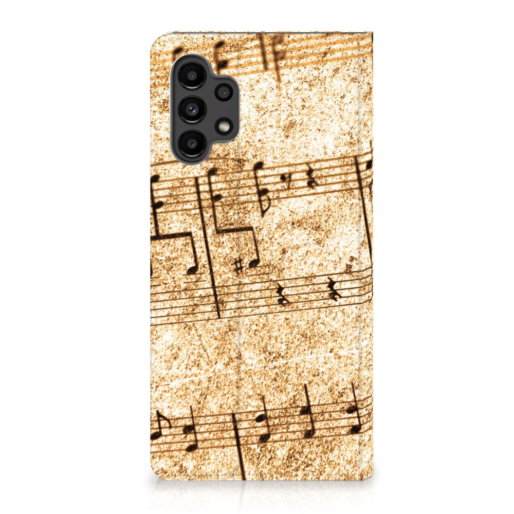 Samsung Galaxy A13 (4G) Stand Case Bladmuziek - B2C Telecom