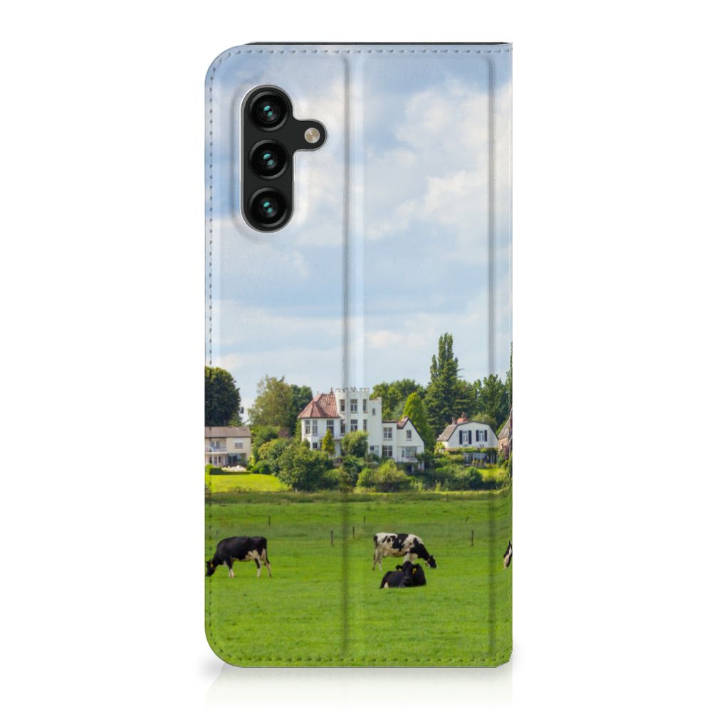 Samsung Galaxy A13 (5G) Samsung Galaxy A04s Hoesje maken Koeien koeien hoesje buiten natuur