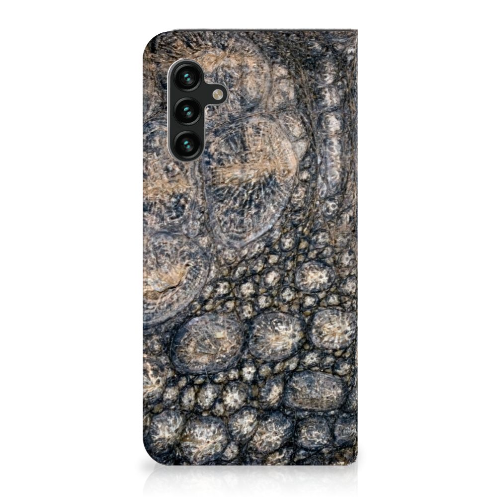 Samsung Galaxy A13 (5G) Samsung Galaxy A04s Hoesje maken Krokodillenprint krokodillenprint design achterkant