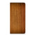 Samsung Galaxy A14 4G Book Wallet Case Donker Hout hoesje donker hout voorzijde