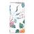 Samsung Galaxy A14 4G Hoesje maken Bird Flowers met schitterende bloemen en ooievaar design.