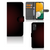 Samsung Galaxy A14 4G Telefoon Hoesje Geruit Rood met ruimte voor 3 pasjes en minimalistisch design