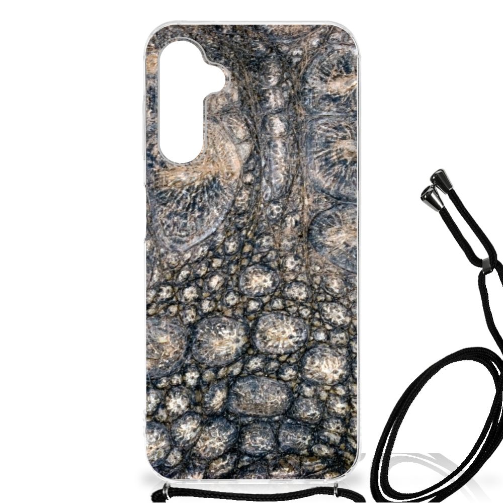 Samsung Galaxy A14 5G Case Anti-shock Krokodillenprint design close-up