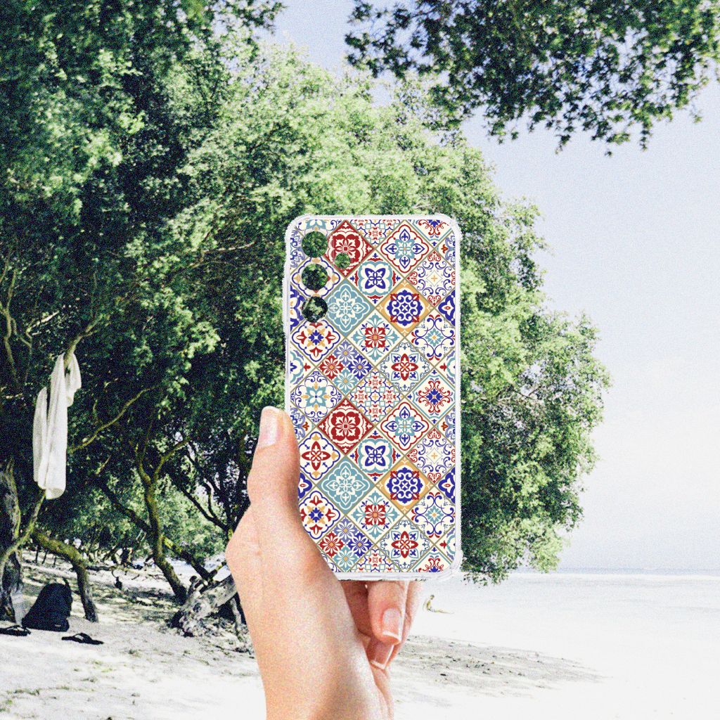 Samsung Galaxy A15 Anti-Shock Hoesje Tiles Color B2C Telecom
