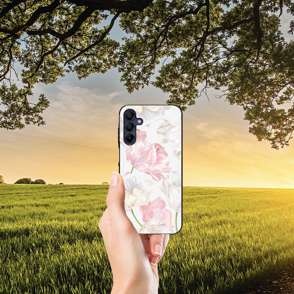 Samsung Galaxy A15 Bloemen Hoesje Lovely Flowers B2C Telecom