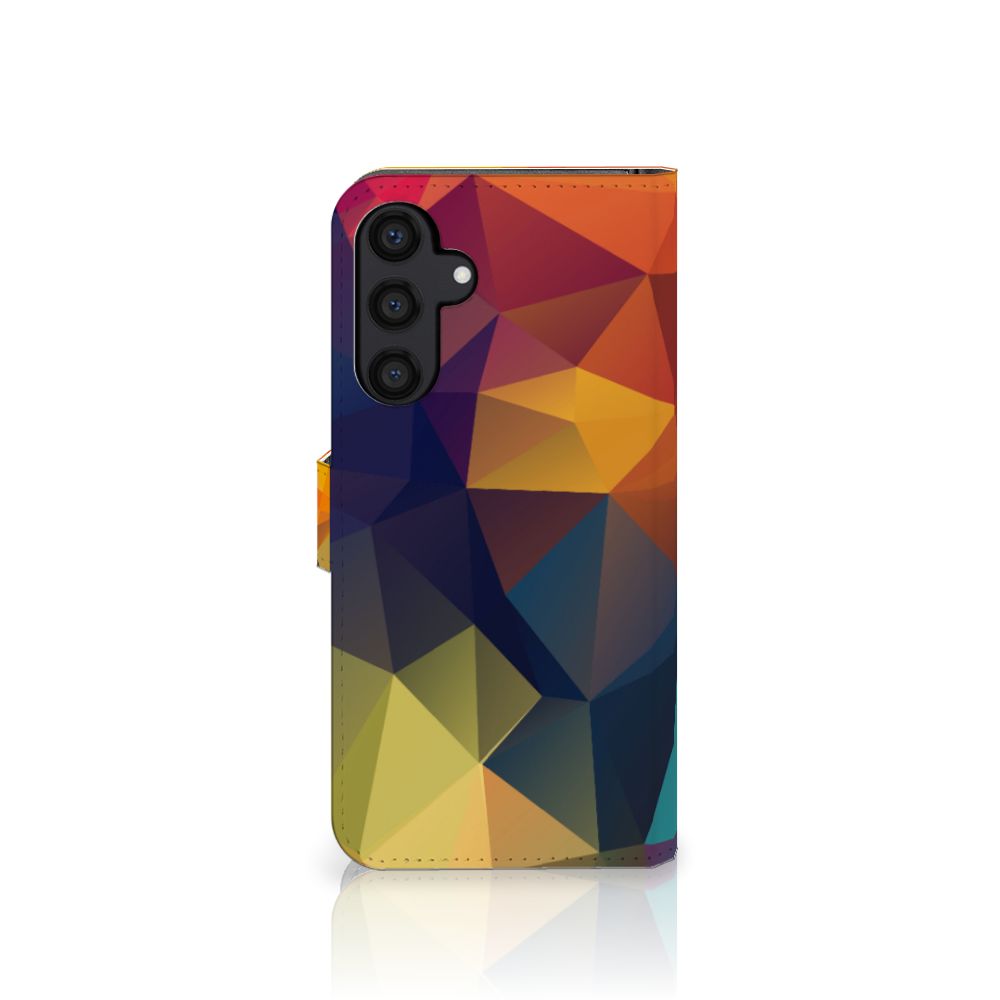 Samsung Galaxy A15 Book Case Polygon Color