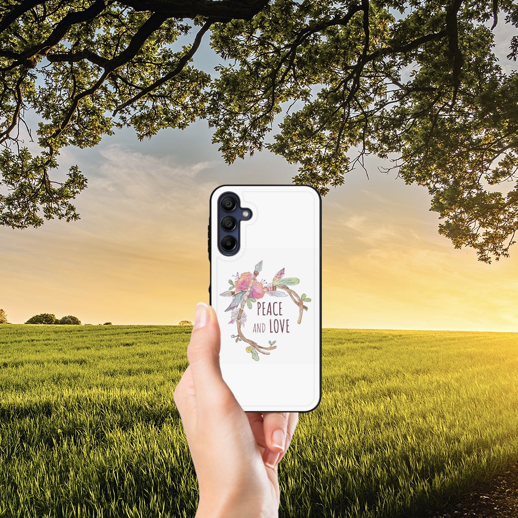 Samsung Galaxy A15 Hoesje Boho Text B2C Telecom