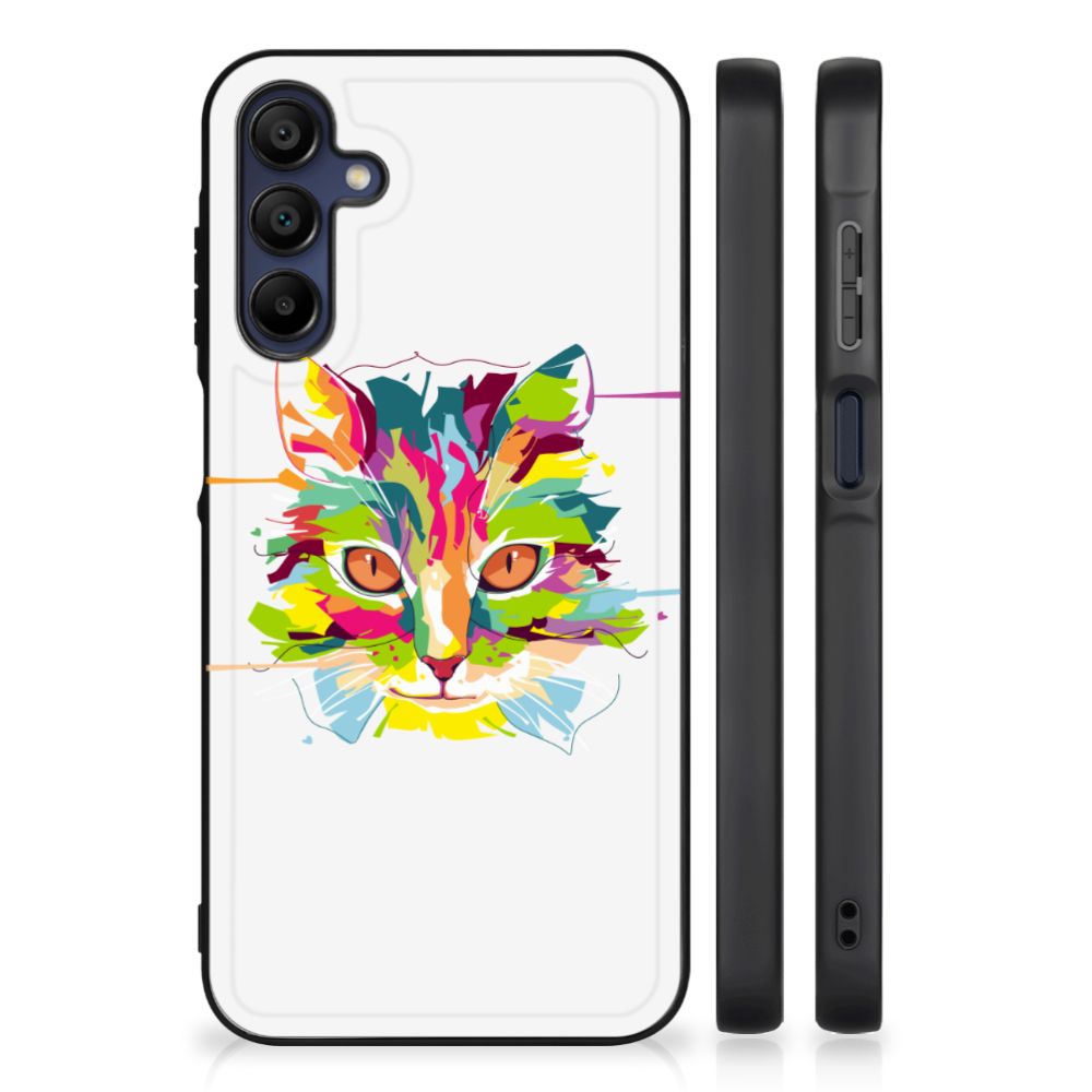 Samsung Galaxy A15 Hoesje Cat Color B2C Telecom