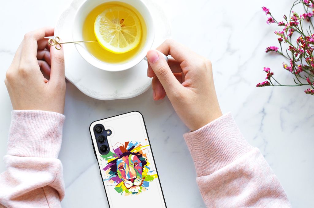 Samsung Galaxy A15 Hoesje Lion Color B2C Telecom