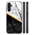 Samsung Galaxy A15 Marmeren Print Telefoonhoesje Marmer Wit Zwart - Origineel Cadeau Man B2C Telecom